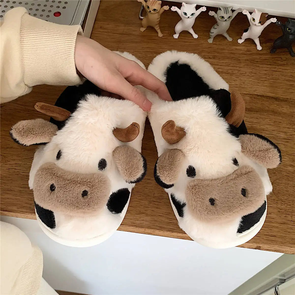 Cute Cow House Slippers